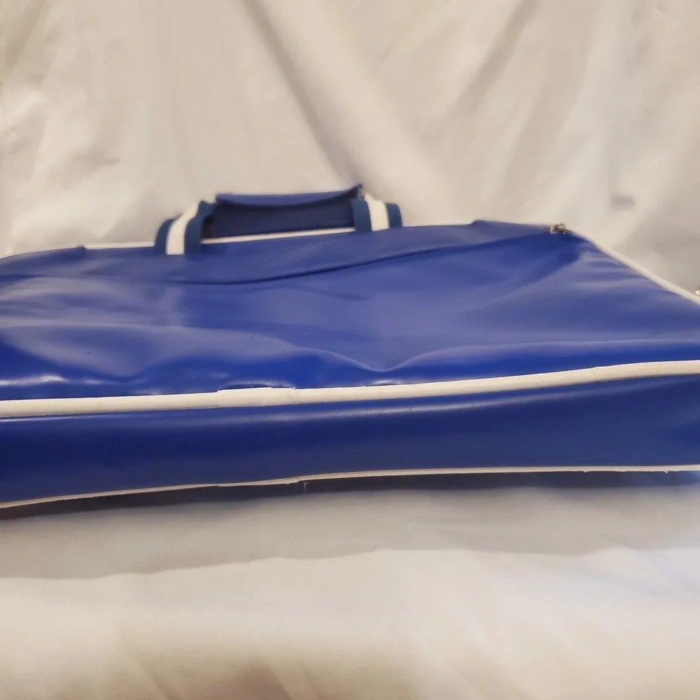 Disney 40th Anniversary Park Exclusive Blue Mickey Messenger Laptop Shoulder Bag